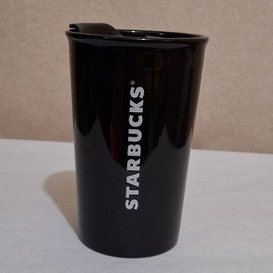Starbucks Black Ceramic Cup